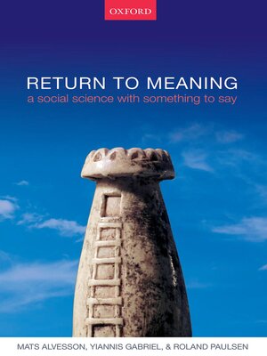 cover image of Return to Meaning